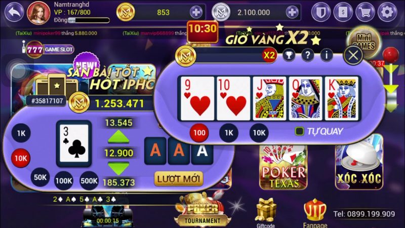 Ưu điểm chỉ có tại mini poker tại nhà cái uy tín này 