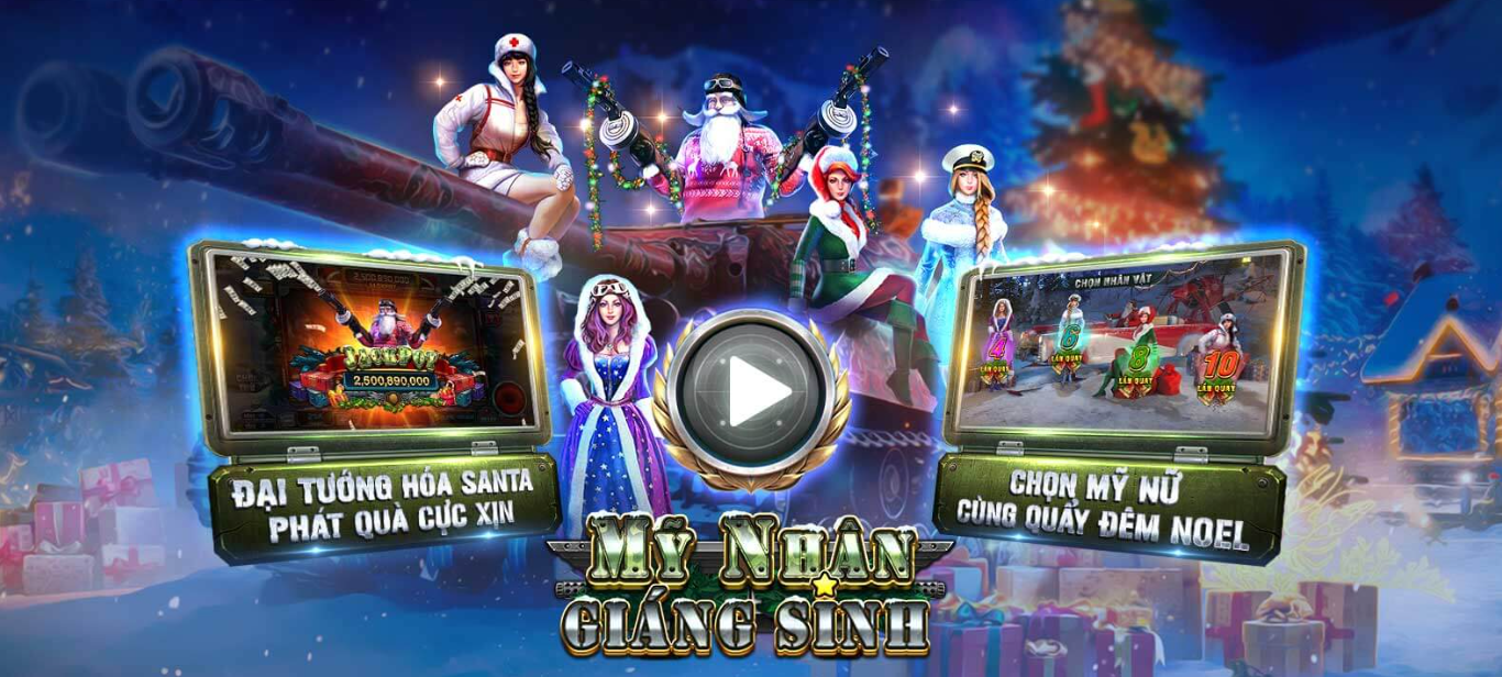 Giáng Sinh Mỹ Nhân sở hữu giao diện game nổi bật