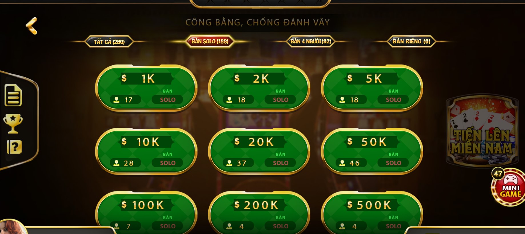 Lựa chọn bàn cược thích hợp trong game UK88