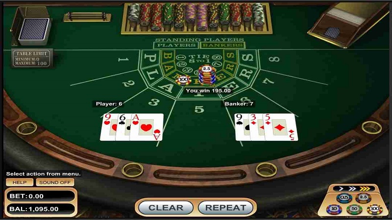 Luật chơi baccarat tại sàn uk88