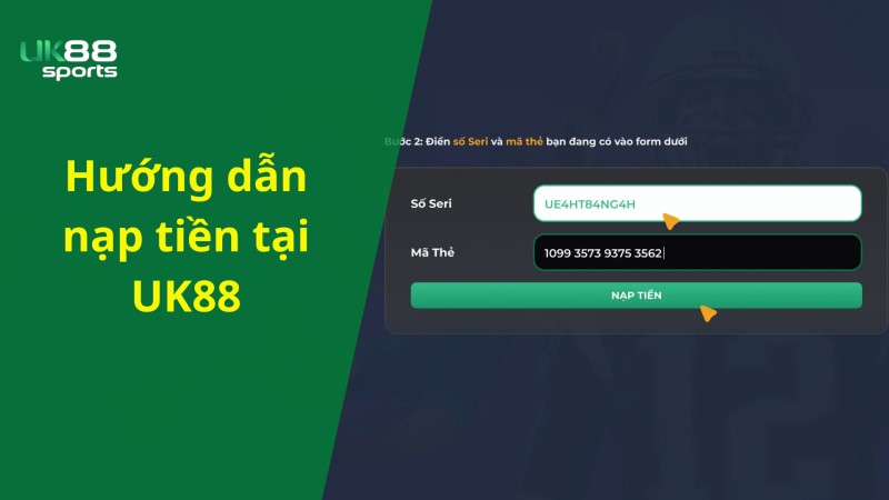 Những bước chính để nhận khuyến mãi nạp tiền tại uk88 vip